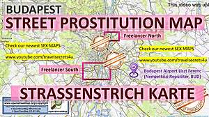 レッドライト地区ブダペストのセックスマップでエスコートとコールガールが登場!
