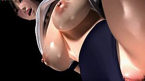 Bu 3D çizgi filmde Umemaro'nun büyük göğüsleri ve derin boğaz becerilerine hazır olun