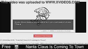 Gör dig redo för Nanta Claus med denna erotiska video