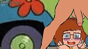 Cartoon porn with Velma from Scooby-Doo