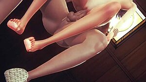 Japansk hentai-animation med Kayas rigelige bryster og intens sex