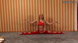 Ирина Писулкинас је руска гимнастичарка са изузетном флексибилношћу