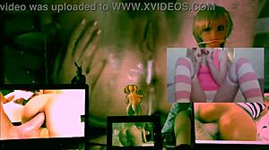 זיון על התחת וצלילת בוף ב-HD עם בובת הנטאי המלוכלכת המדברת